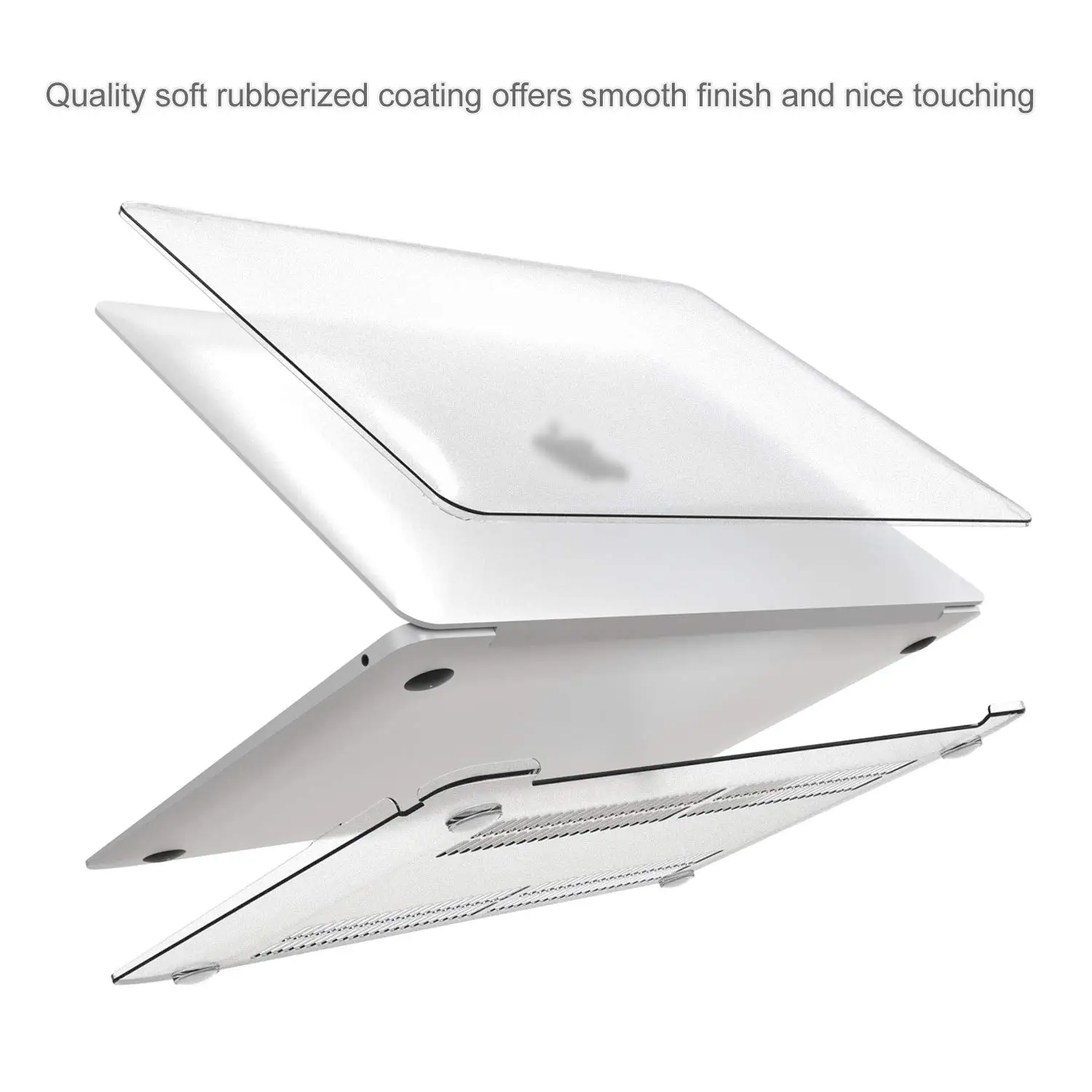 Жесткий чехол с резиновым покрытием + для Apple MacBook Air 13-дюймовая модель A1932 Retina Touch ID