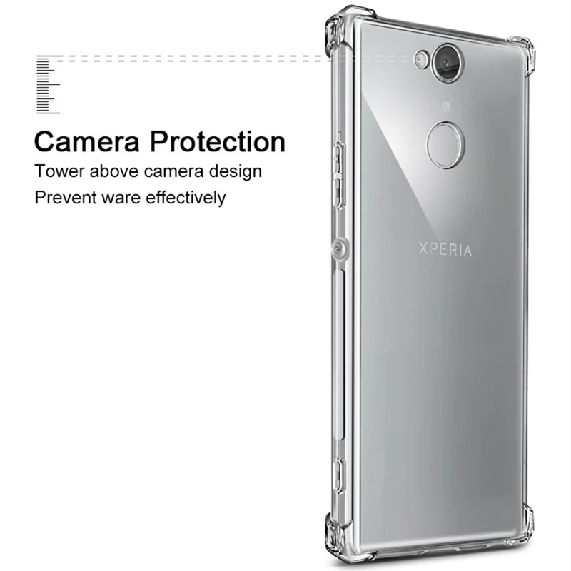 Противоударный чехол для Sony Xperia X Performance XA XA1 XA2 Ultra 10 Plus XZ XZS XZ2 XZ3 Premium Compact L1 L2 L3