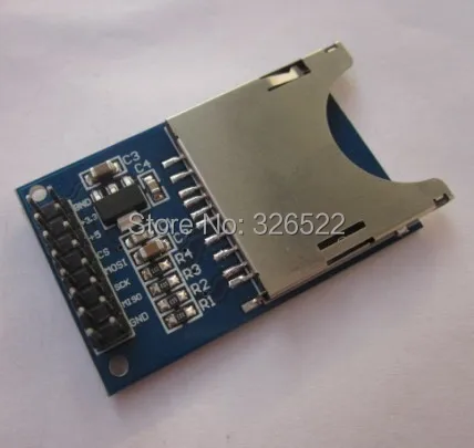 Разъем SD модуль считывания карт для камеры/MP3/MP4 Arduino/ARM чтения и записи|module
