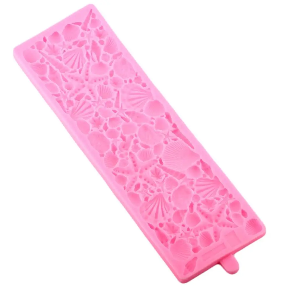 3D силиконовая форма для торта морская животные кружевной коврик сделай сам