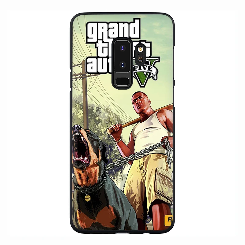 B2 GTA 5 Grand Theft мягкий чехол для телефона samsung Galaxy M10 20 30 S6 7 Edge S8 9 10 Plus Note8 9 - Цвет: B2