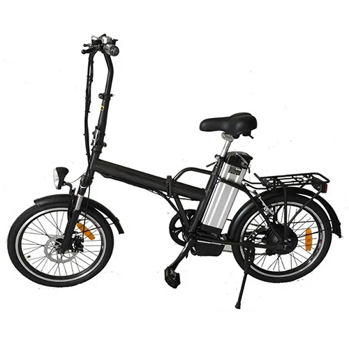 2" складной электрический электровелосипед 36 V 250 W задний мотор ступицы 36 V 10ah литиевая Baattery 6 скоростей velo электрика bicicleta электрическая - Цвет: Черный