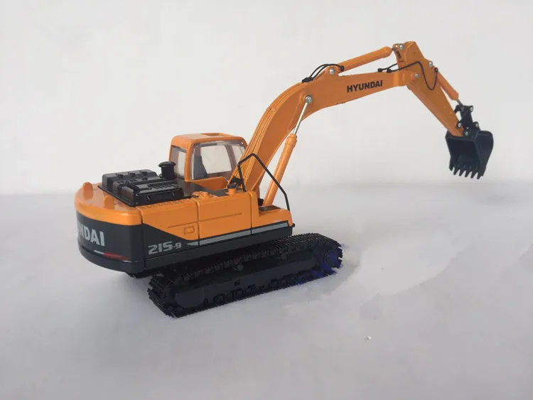 Коллекционная модель игрушки из сплава 1:40 масштаб HYUNDAI R215-9 гидравлический экскаватор инженерное оборудование литье под давлением модель украшения игрушки
