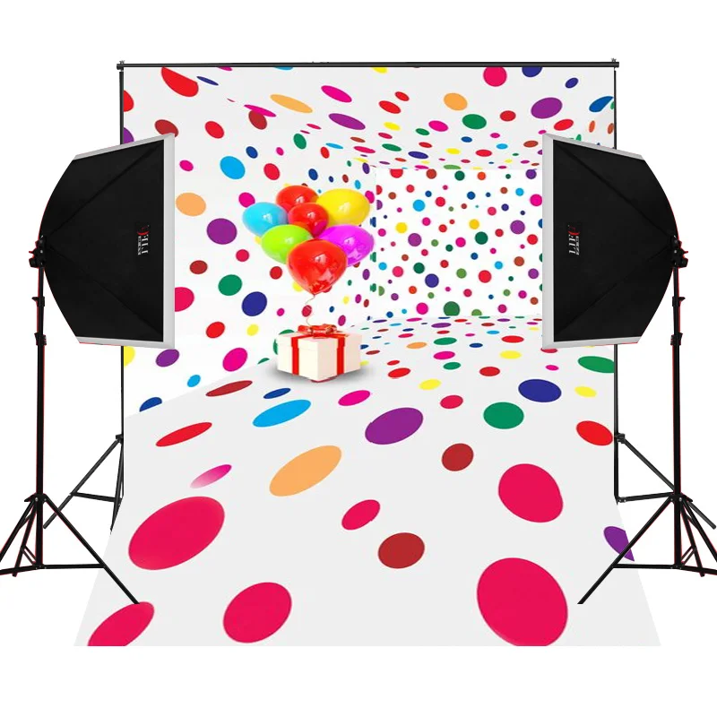 Gift red balloons scenic for kids photos camera fotografica studio vinyl photography background backdrop cloth digital props | Электроника