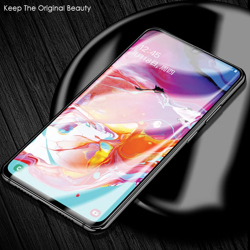 CHYI 3D изогнутая пленка для samsung Galaxy A90 5G A80 A70 A705 защита экрана полное покрытие нано Гидрогелевая пленка с инструментами не стекло