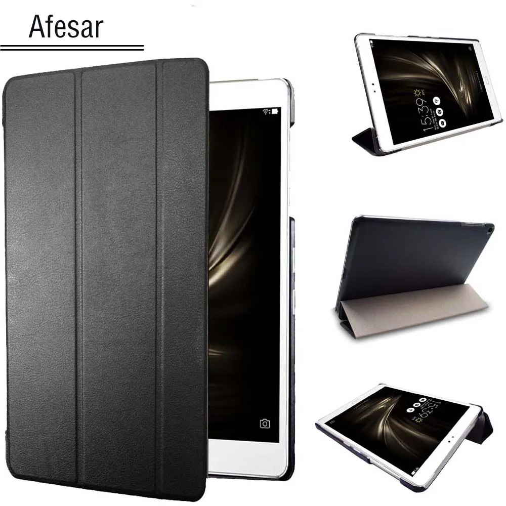 Ультратонкий кожаный чехол книжка для ASUS ZenPad 3S 10 Z500M (9 7 дюйма)|folio case|cover for tabletasus