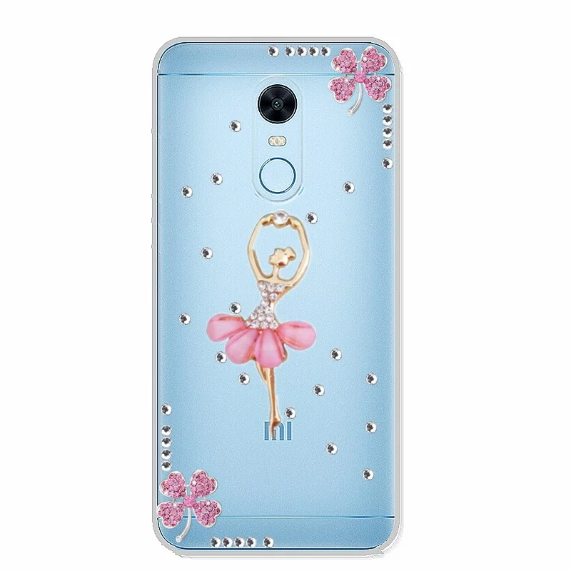 Для Xiaomi Redmi 5 plus 6a 6 pro S2 Note 5a prime Mi A2 lite 8 SE 6X 5S Mix 2s Max 3 2 Bling Rhinestone чехол для телефона| |