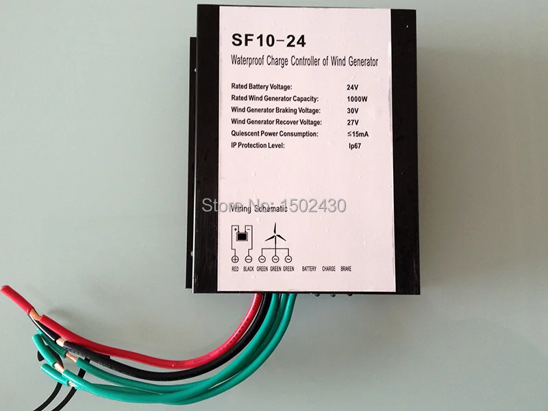 Лидер продаж 5 лезвий Номинальная 1000 Вт 24 В ветряной генератор и номинальная 1kw