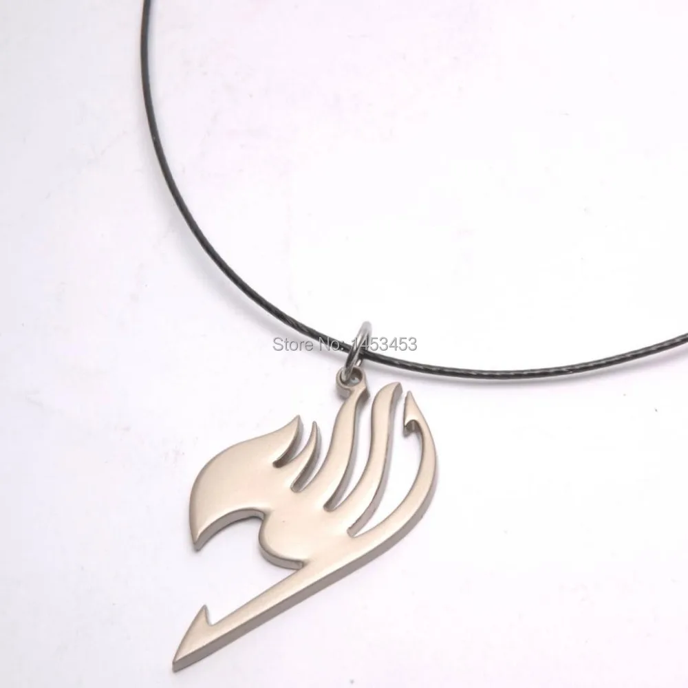 Сказочный хвост Natsu Dragneel Guild The Union Flag Sing аниме Подвеска Ожерелье|necklace with cross