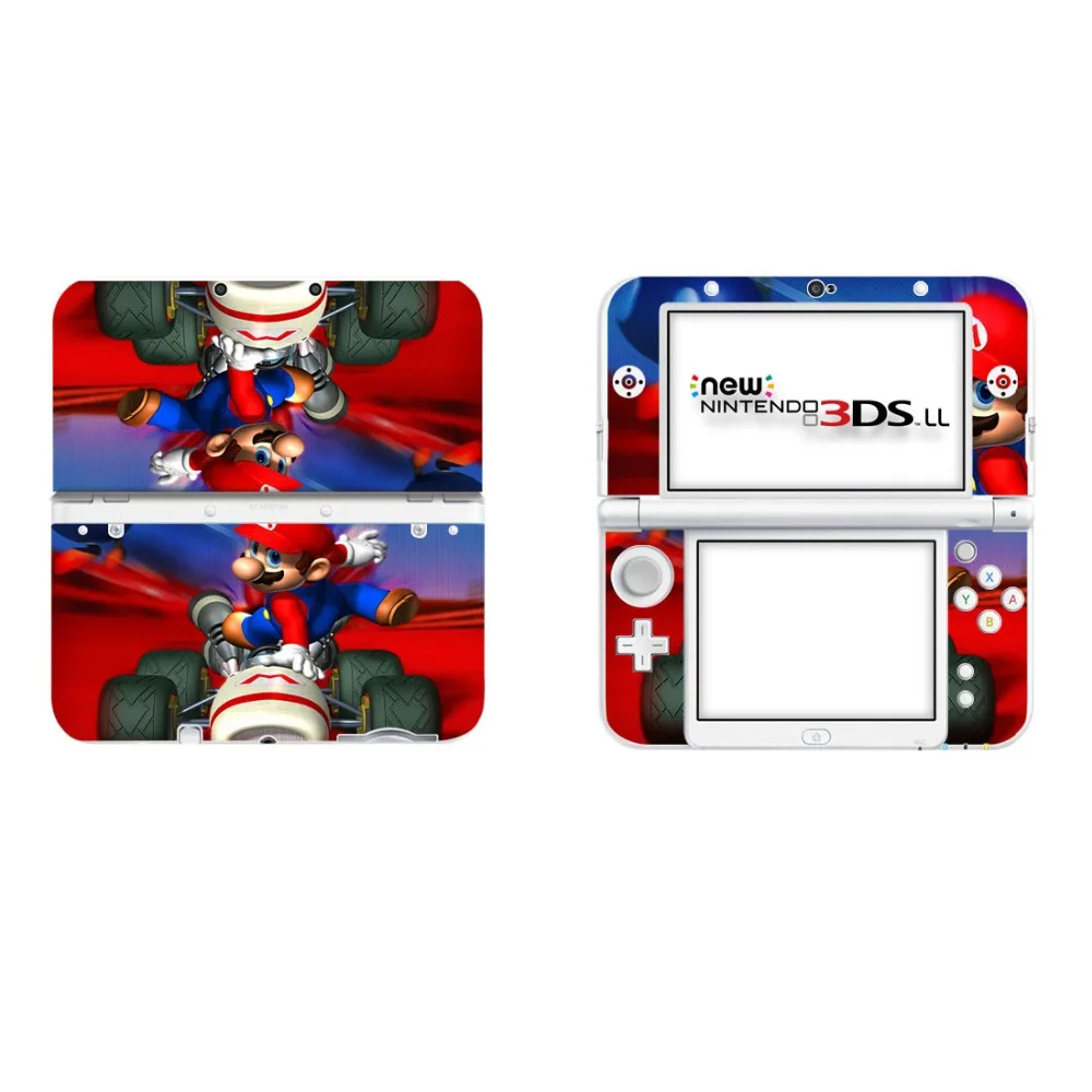 Супер Марио виниловая наклейка на кожу Наклейка для нового 3DS XL Скины Наклейка s для нового 3DS LL виниловая Защитная Наклейка