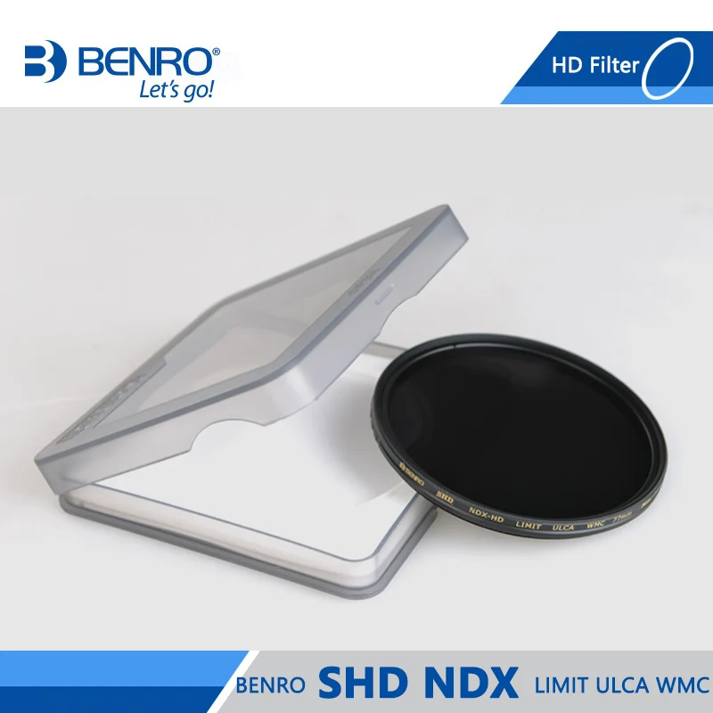 Benro SHD NDX-HD лимит ULCA WMC фильтр Высокое качество оптика ND фильтры водонепроницаемый анти-Масляный фильтр DHL