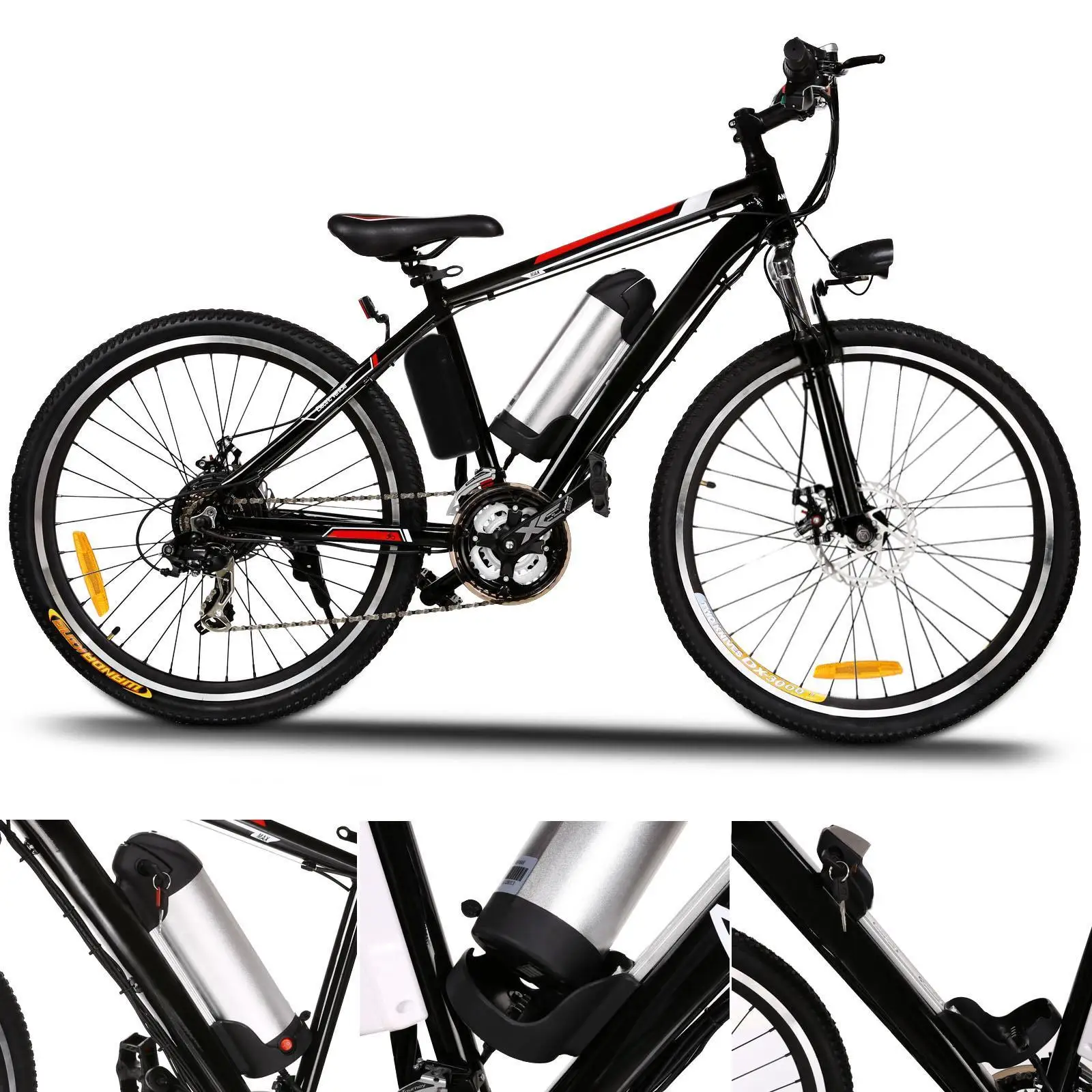 Мощный Электрический горный велосипед 26 дюймов 250 Вт EBike 21 скоростной bicicleta для