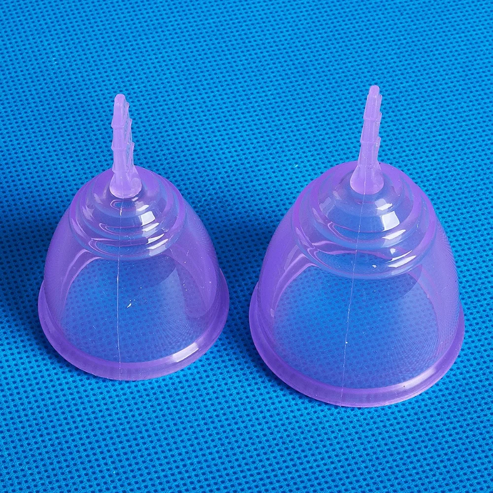 (S + L) 2 шт Мягкий Selene Менструальный стаканчик многоразовый 100% й медицинский