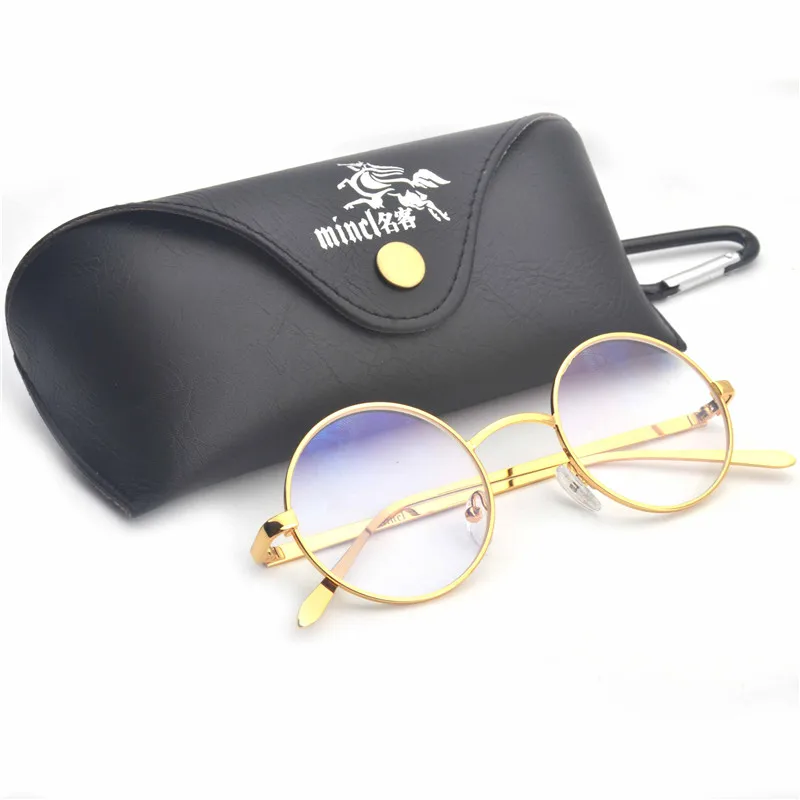Солнцезащитные очки MINCL в готическом стиле для мужчин и женщин плоские круглые с