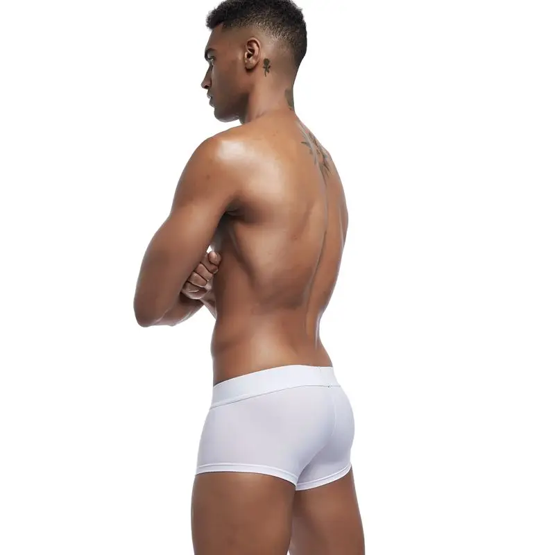 JOCKMAIL, новинка, сексуальное мужское нижнее белье, боксеры, шорты, мужские трусы, дышащие, ледяной шелк, мужские трусы, cuecas, Гей Нижнее белье