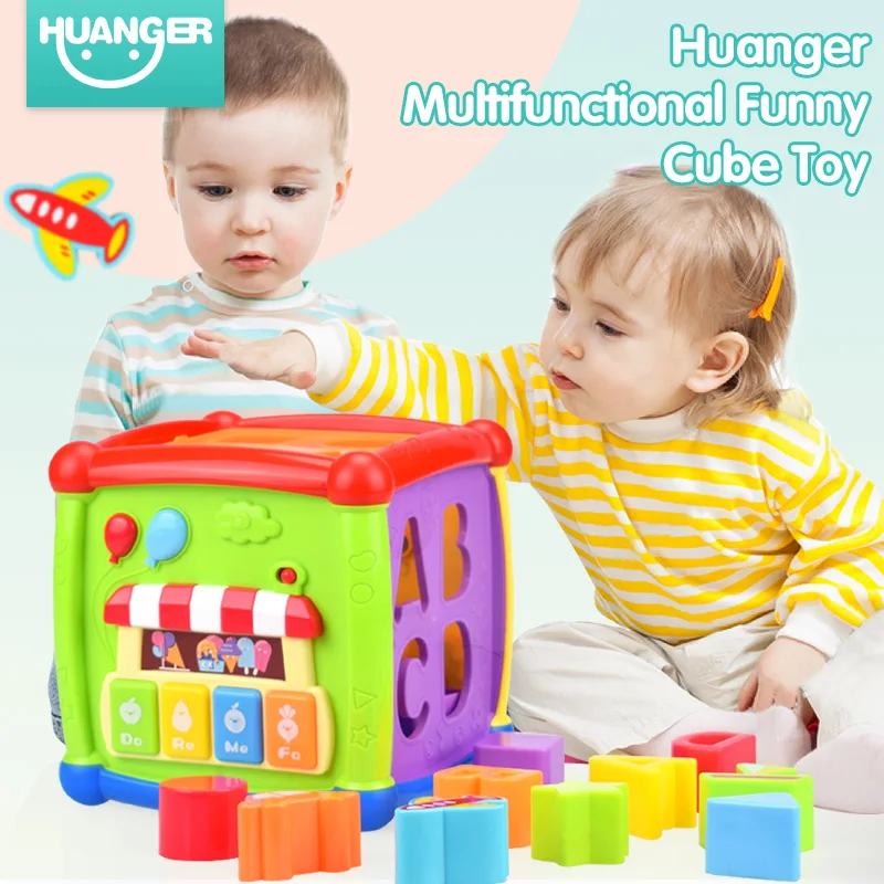 Huanger обучающая музыкальная 3D головоломка развивающая игра для детей