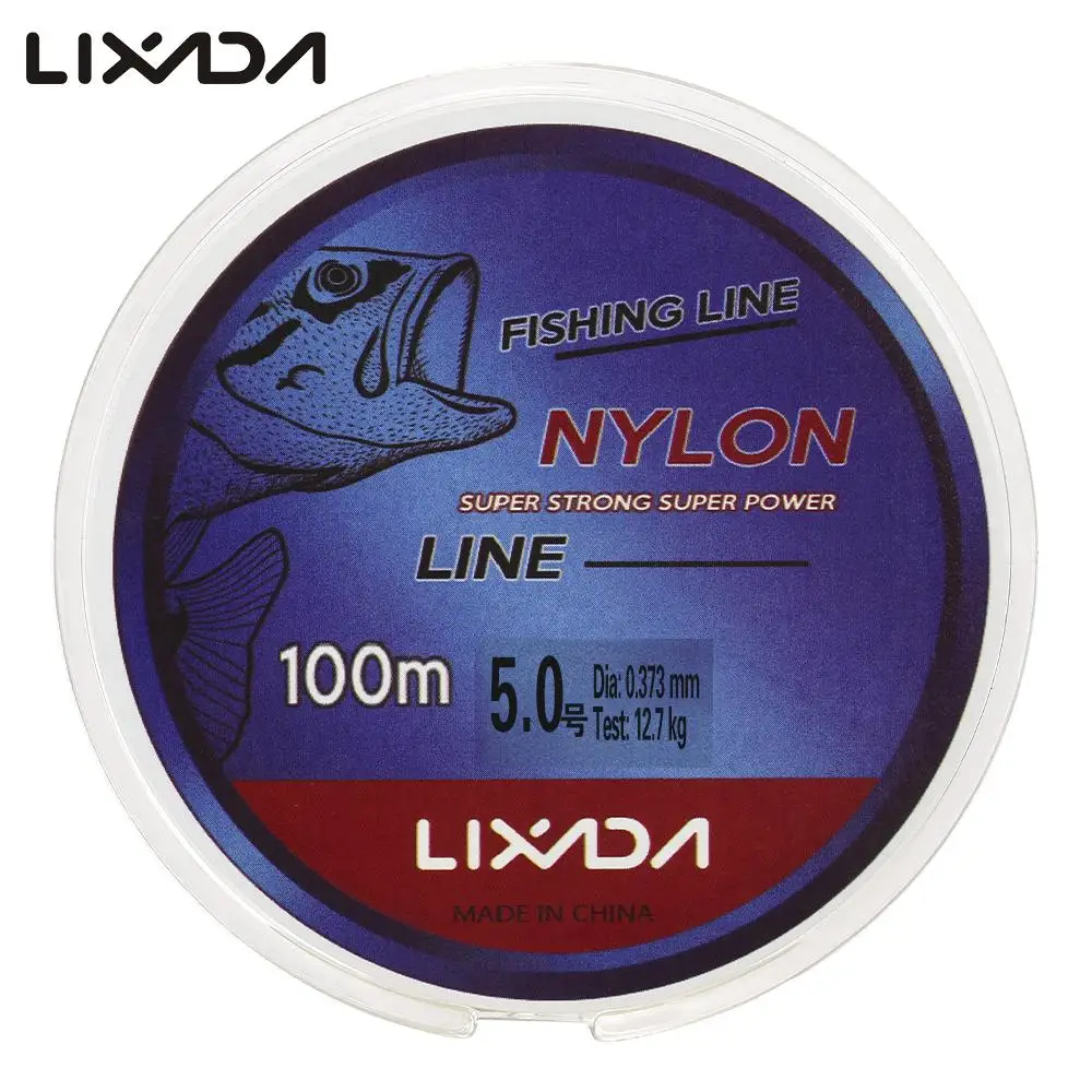 Lixada 100 м 0 4-6 фунтов 100% фторуглеродная леска горячая Распродажа нейлоновая