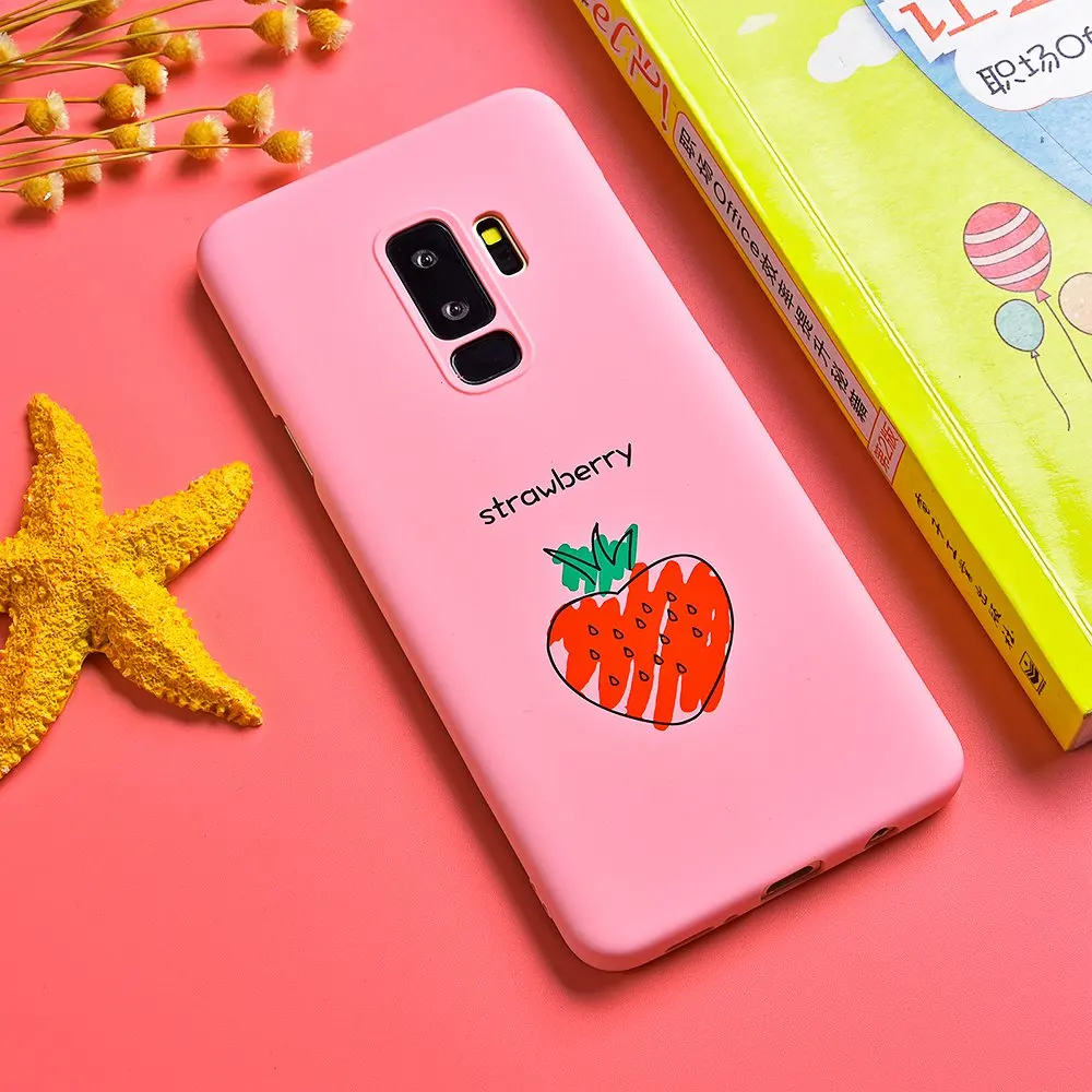 Tomkas Прохладный ультратонкий защитный чехол для samsung Galaxy S9 Plus милые Обложка модная