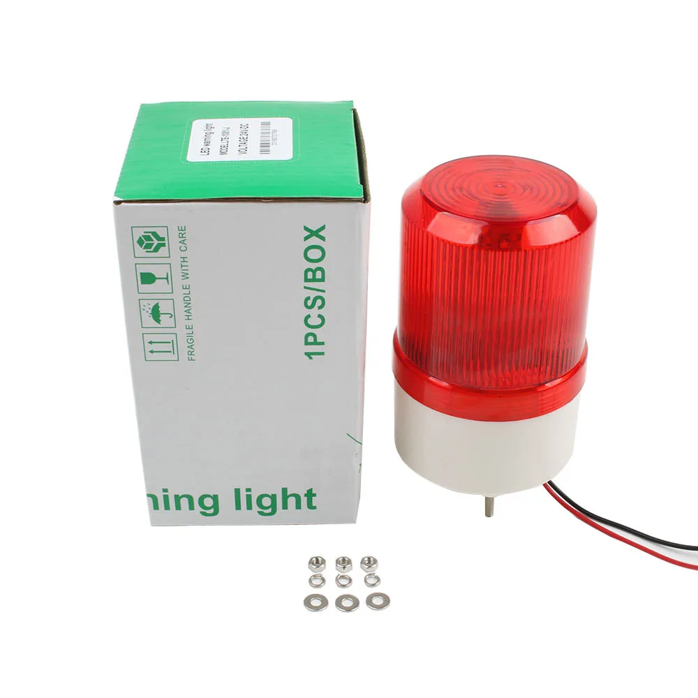 AC 220 v 110 v DC 12 V 24 V светодиодный вращающийся промышленный Предупреждение ющий световая сирена звук красный желтый синий зеленый индикатор светодиодный-1081J