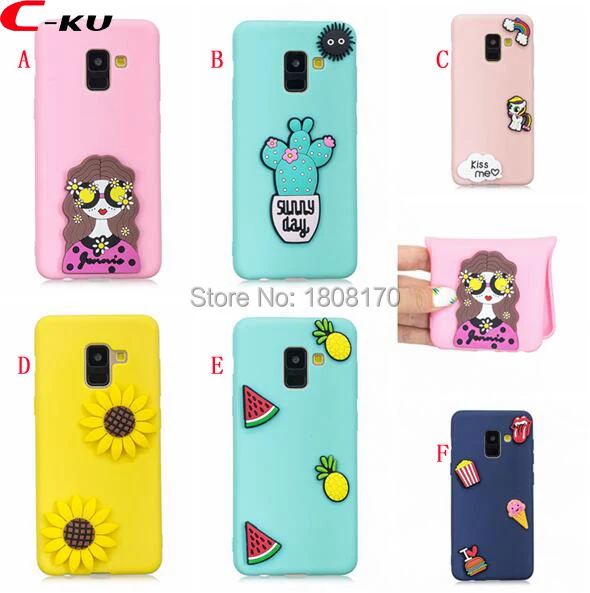 Мягкий чехол C-Ku 3D с подсолнухом из ТПУ для huawei P20 Pro NOVA 3I Enjoy 7 S Honor 7A 7C 9 Lite mate 10 mate 20 Lite гелевый Чехол С КАКТУСОМ 1 шт