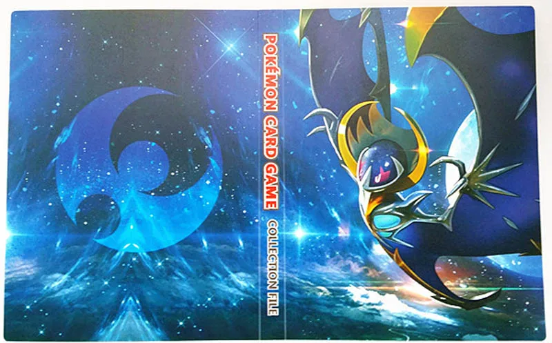 Pokemon Card Albums 8 POCKET/PAGE 112 карт Коллекционная папка альбом детский подарок