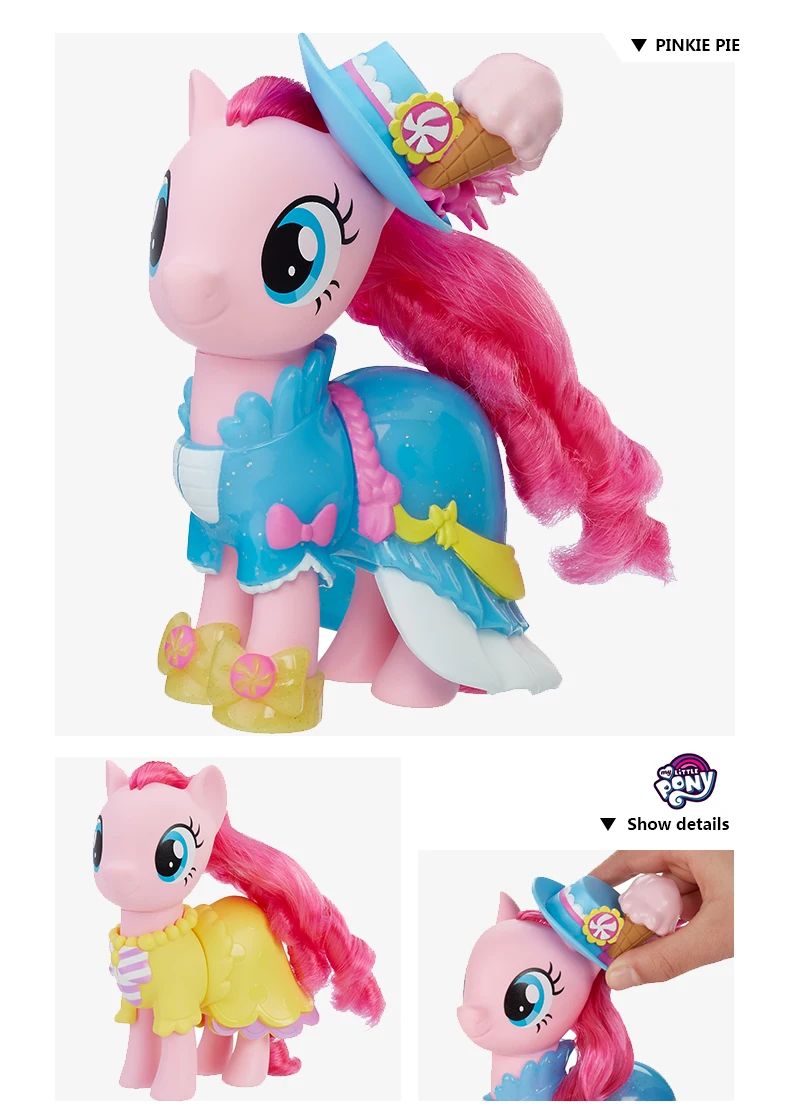 Hasbro 6 дюймов My Little Pony игрушка для девочка друзья Принцесса Радуга Дэш Сумеречная Искра фигурка Коллекция Модель Куклы