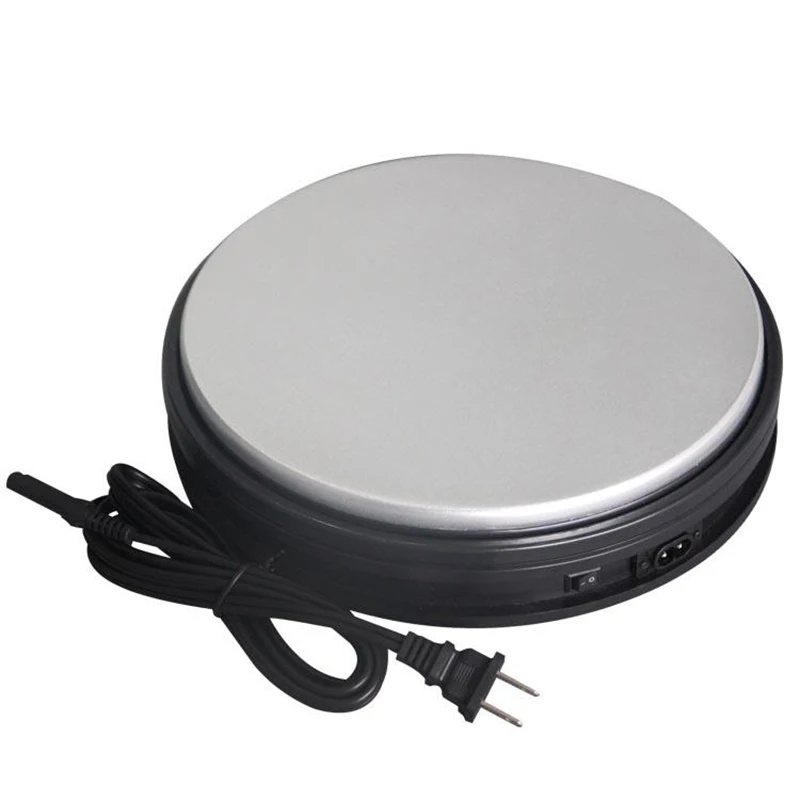 Поворотный стол для фотосъемки поворотный на 360 градусов 25 см автоматическая