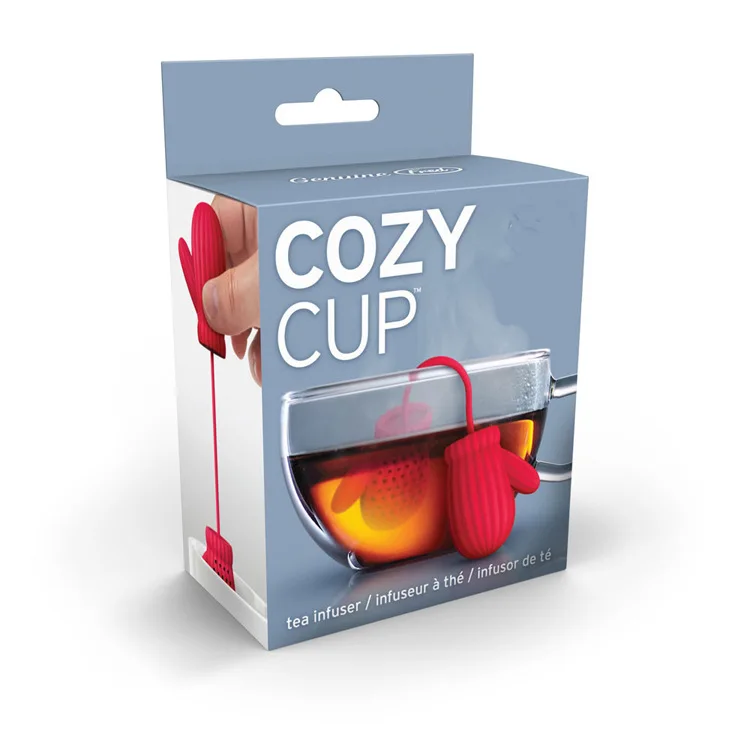 200 шт отец Рождественская рукавица Infuser силиконовый рассыпной чай фильтр