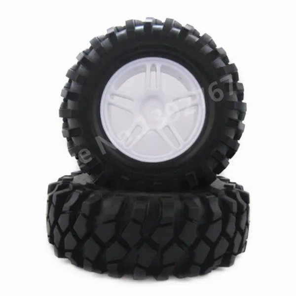 4 шт. резиновые губчатые покрышки для радиоуправляемых моделей колес масштаба 1/10