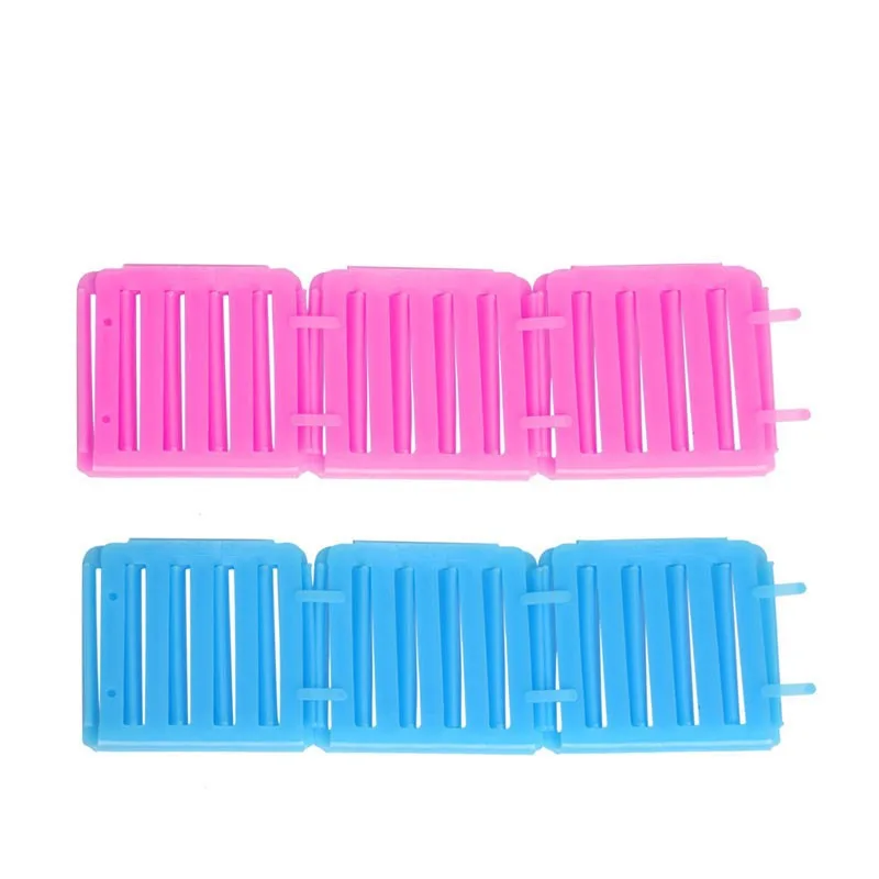 3 сумки Новые Креативные Волшебные заколки для волос Зажимы бигуди Ролики