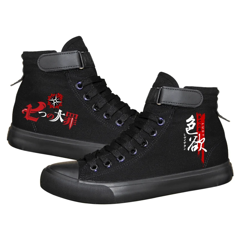 Unisex Anime Cos The Seven Deadly Sins Casual plimsolls canvas shoes rope soled | Тематическая одежда и униформа