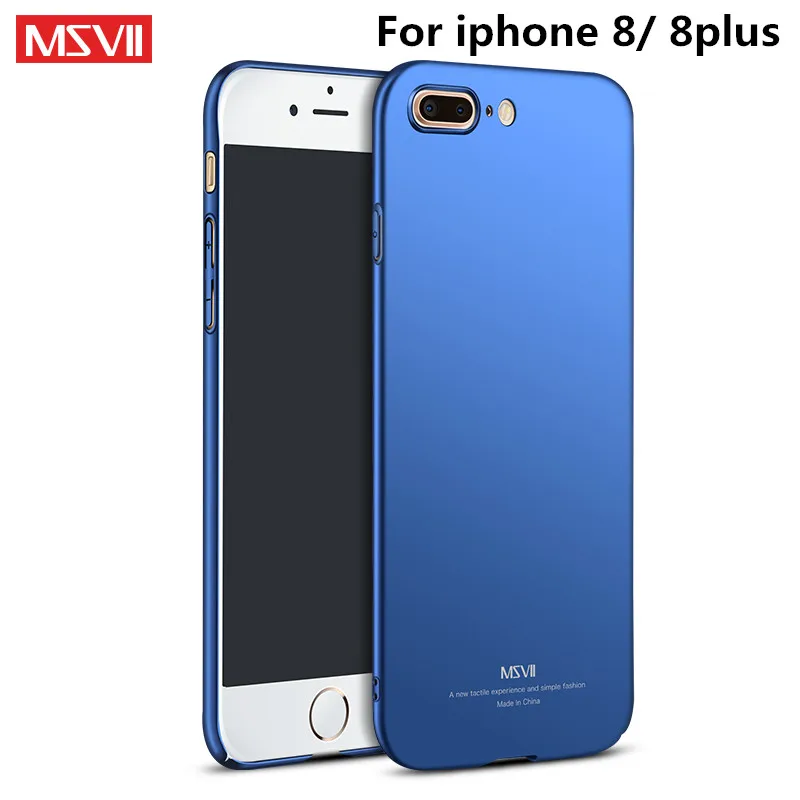 Msvii для iPhone X чехол 5 5S SE Роскошный Тонкий Жесткий ПК apple 7 plus 10 6 6S 8 Plus чехлы