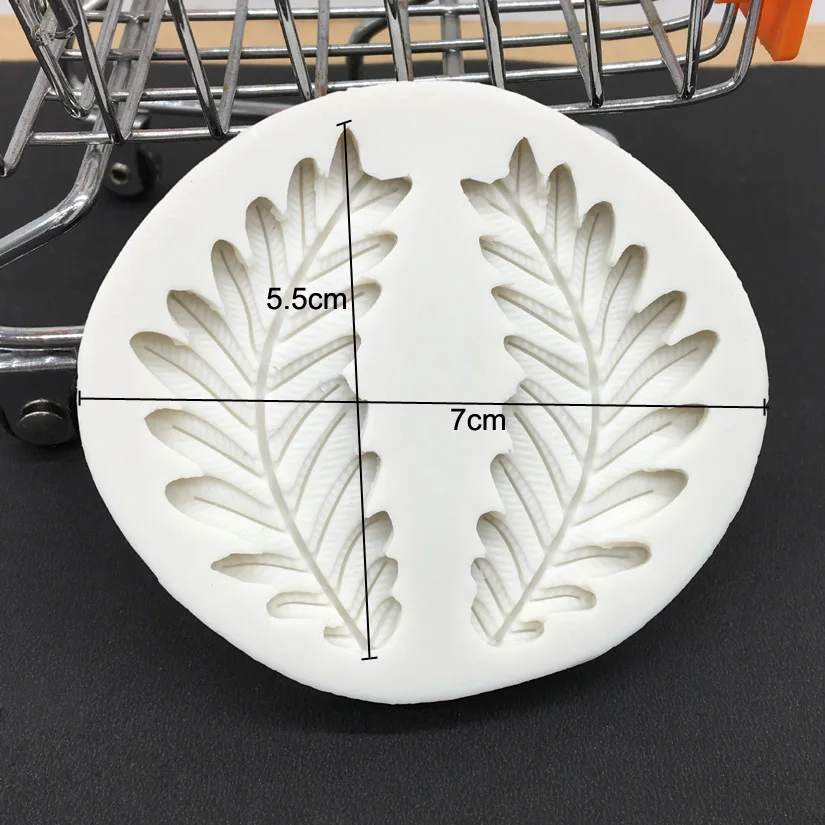 Форма оливковых ветвей силиконовая форма для сахара инструменты украшения