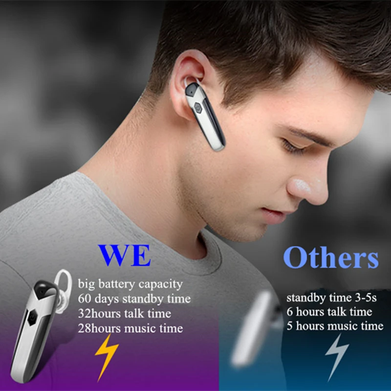 HOTR долгое время в последний раз беспроводные Bluetooth наушники с HD микрофоном стерео