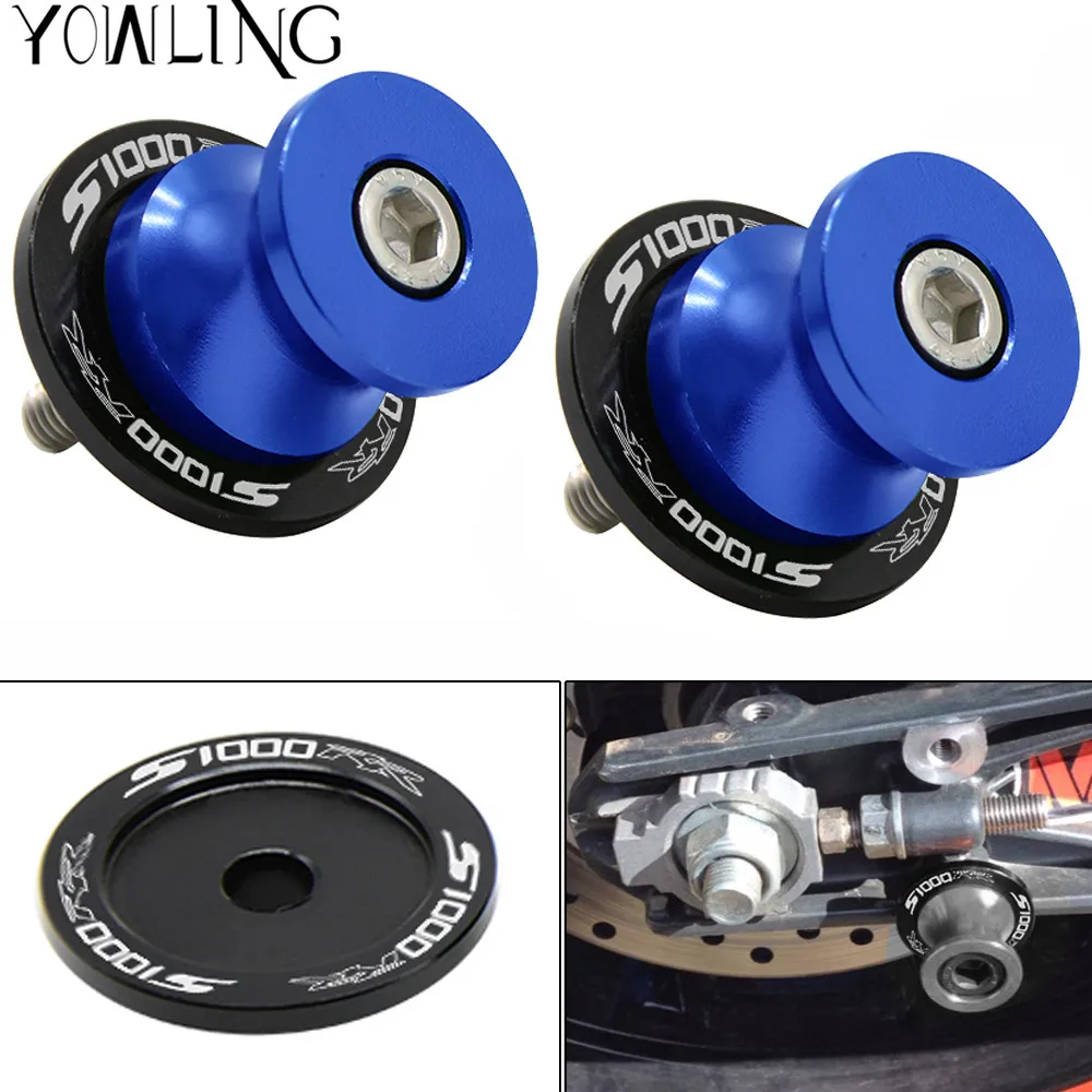 

Motorcycle Stands Swingarm Spools Slider Stand Screw Mounting Base Machine Seat Support Bracket For BMW S1000R S1000RR 2010-2018