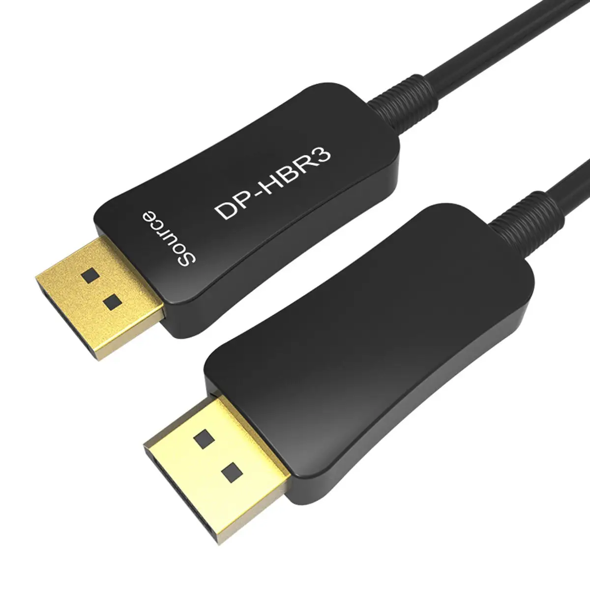 Кабель адаптер Jimier Displayport DP AOC 200 м для активной оптоволоконной быстрой передачи