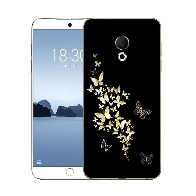 Чехол из ТПУ для Meizu 15 Lite M15 силиконовый чехол с разноцветным принтом 5 46 дюйма Capa