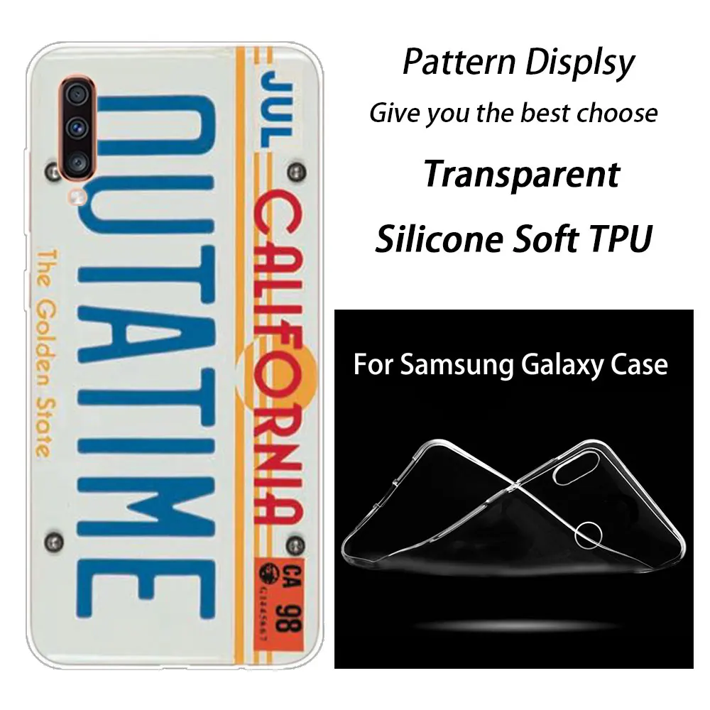 003 Back to the Future мягкий чехол для samsung Galaxy A90 A80 A70 A60 A50 A40 A30 A10 A20E A2CORE A9 A7 A8 A6 плюс A5 крышка - Цвет: 003