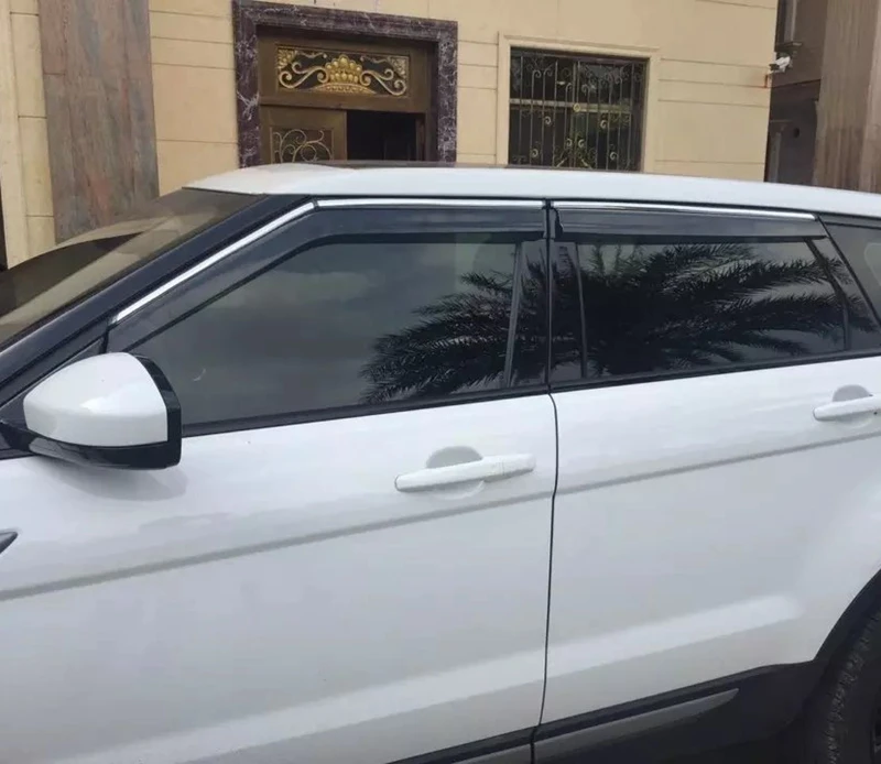 Автомобильный Стайлинг для Range Rover Evoque 2011-2016 ABS Пластиковые оконные козырьки