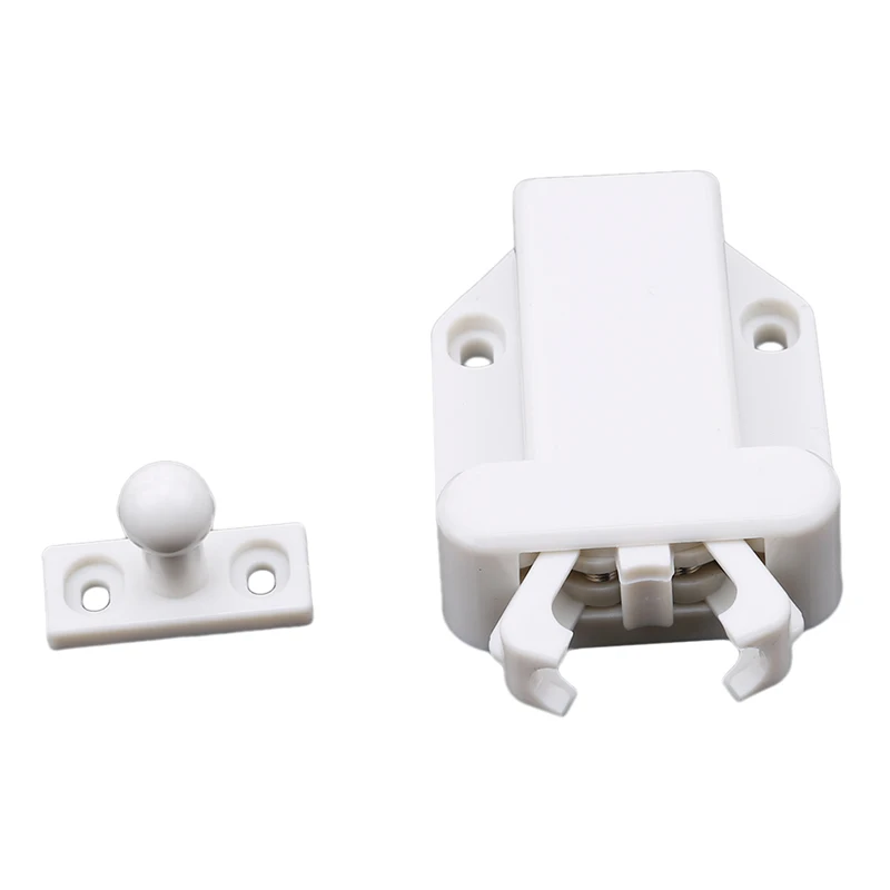 Высококачественная пластиковая защелка для шкафа с выдвижным ящиком