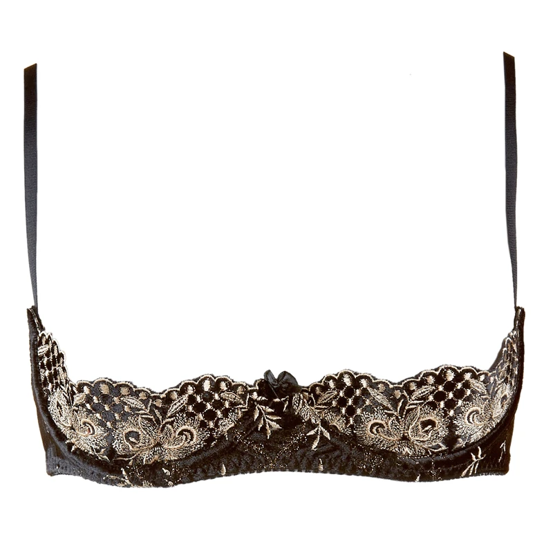 Комплект женского нижнего белья с чашками пуш ап и вышивкой|bra panty set|underwear setunderwear