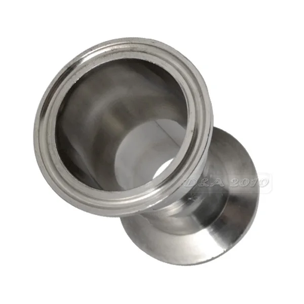 

MEGAIRON 38mm to 32mm 1.5"-1.25" Sanitary Ferrule Reducer Fittings to Tri Clamp Stainless Steel SS316 Reducer