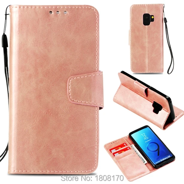 C Ku Ретро Crazy Horse PU кожаный чехол кошелек для Samsung S9 S8 Plus S5 S6 S7 Edge A3 A5 2016 2017 подставка