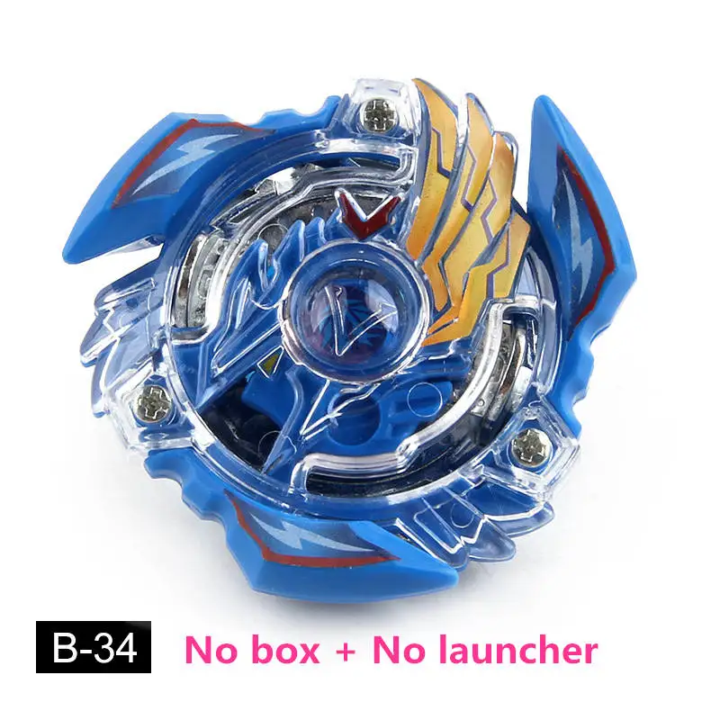 B34 Топы взрыв пусковые установки Beyblade игрушки GT B-142 взрыв bables бейблэйд Металл fusion пусковой установкой, Божественный волчок Топы игрушка бейблэйд - Color: B34
