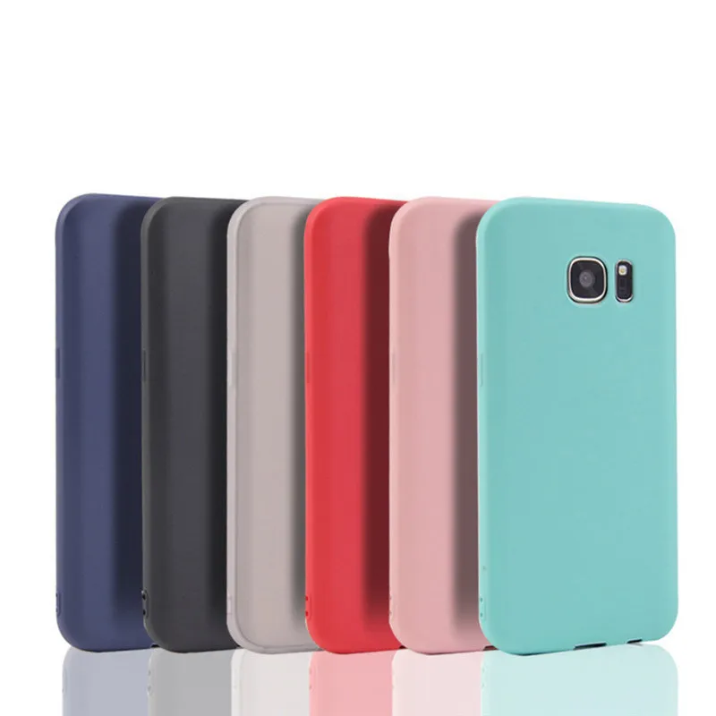 Силиконовый чехол для Samsung galaxy S8 S9 Plus S6 S7 edge Note 8 A8 C5 C7 C9 Pro J2 J3 J5 A310 A5 A7 2017 Роскошный