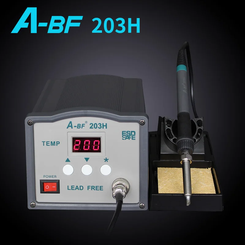 203H 90W A-BF паяльная станция 203 H 90 W 205 H 150 W высокочастотная паяльная станция 220 V 230 V Бессвинцовая припой паяльник станция - Цвет: 203H 90W