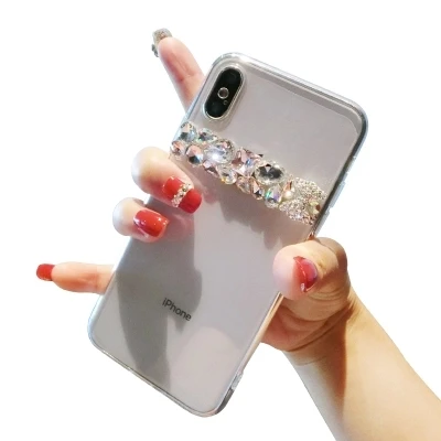 Блестящий Мягкий чехол для iPhone X XS MAX XR 6 7 8 Plus Samsung S10 S11 E |