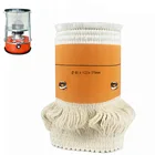 Для 2017 хит продаж 75 * t2.5 * 190 мм керосиновая плита стекловолокно 100% хлопок обогреватели фитиль TLHOTTOP