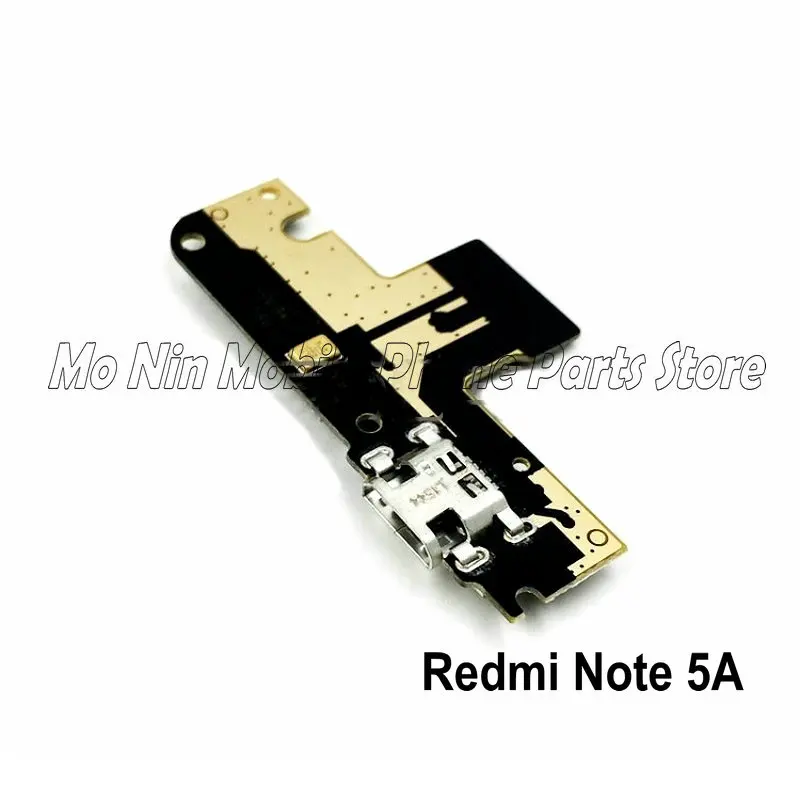 Redmi Note 5A Микрофонный модуль+ USB плата с зарядным портом гибкий кабель соединительные части для Xiaomi Redmi Note 5 5A Замена - Цвет: Redmi Note 5A