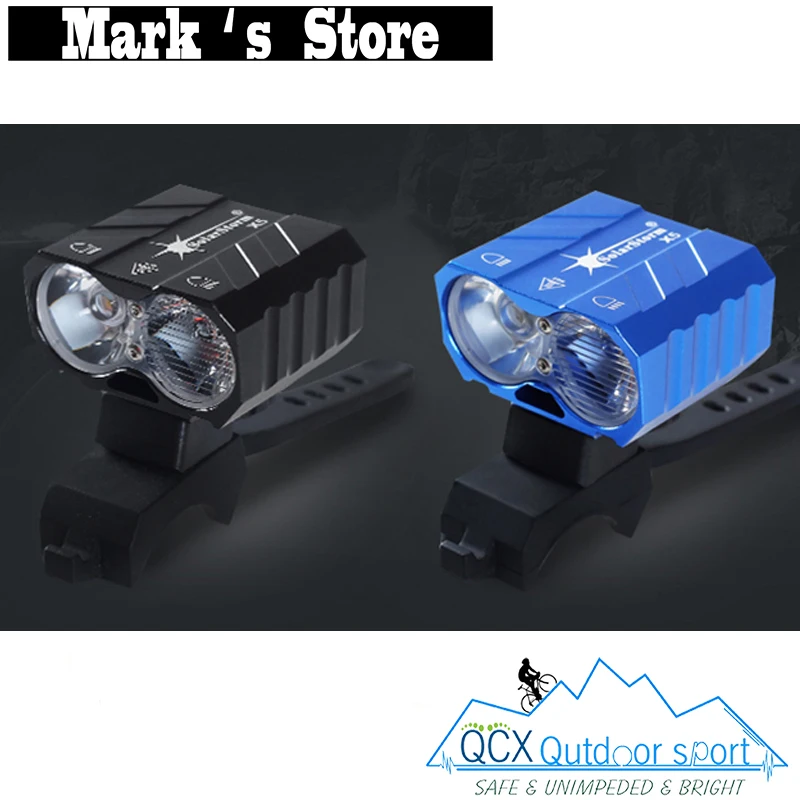 Прокат Света 4000Lm 2 xCREE XM L T6 СВЕТОДИОДНЫЙ Велосипед затемнения Велоспорт Свет 12000